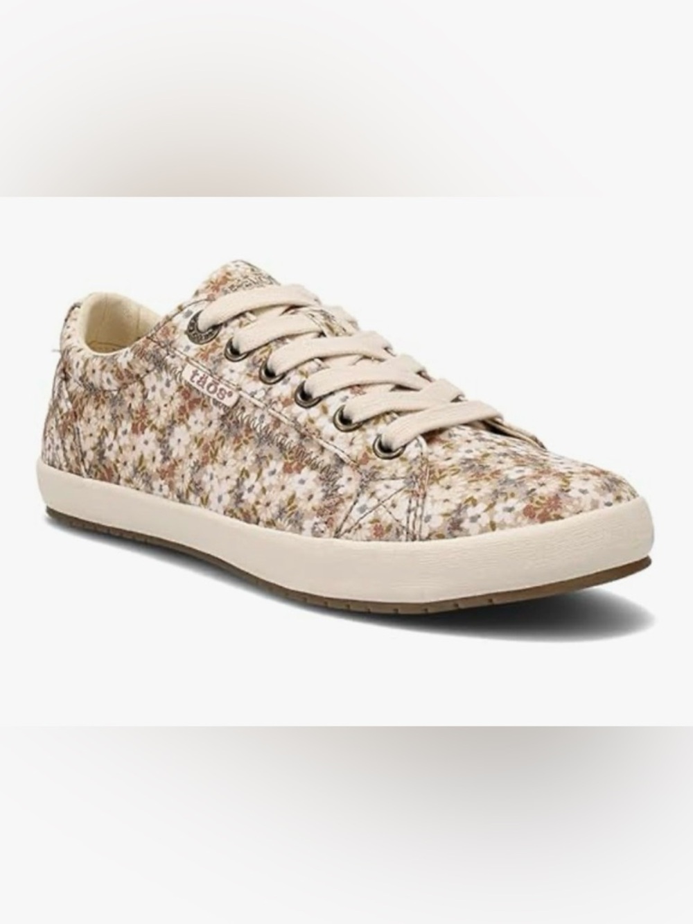 Taos Star Sneakers - Natural Multi Floral Print